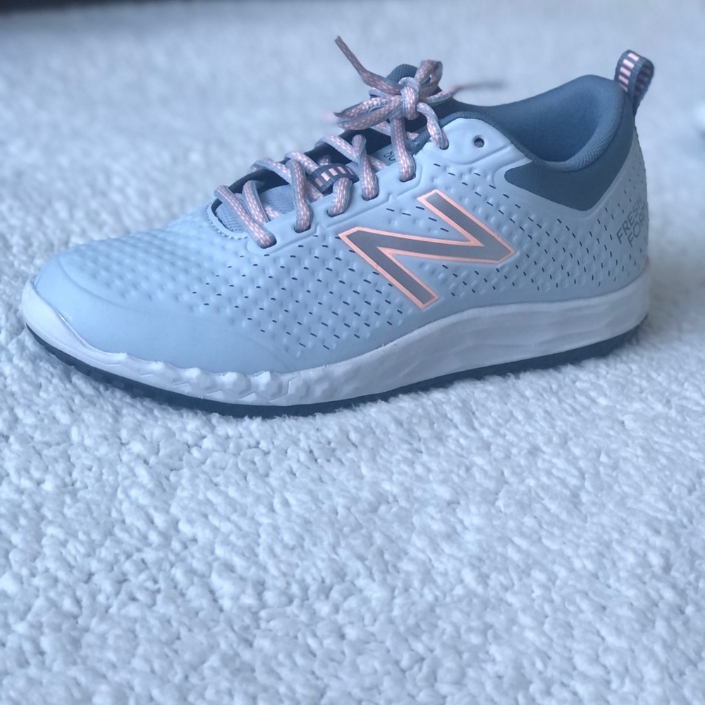 New Balance Women's Fresh Foam Slip Resistant 806 V1 Industrial Shoe Ocean Gray
